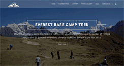 Desktop Screenshot of basecamptreknepal.com